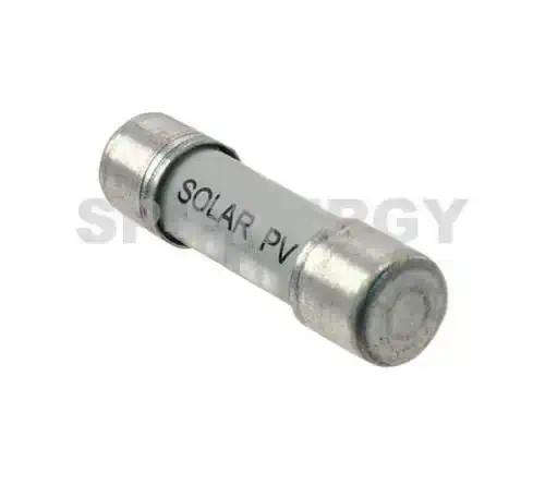Solar Fuse with a rating of 12A and 1000VDC in 10X38mm size