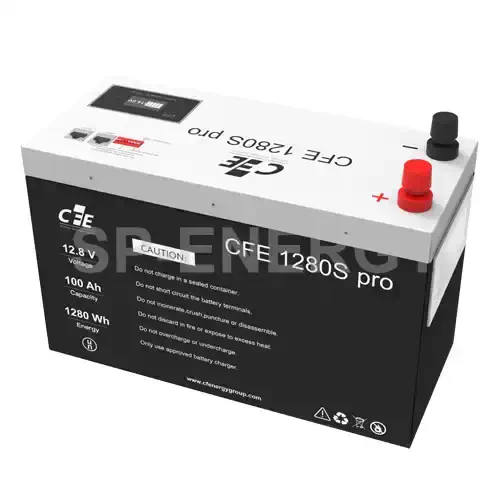 CFE 100AH 128V Pro Lithiumion Battery02