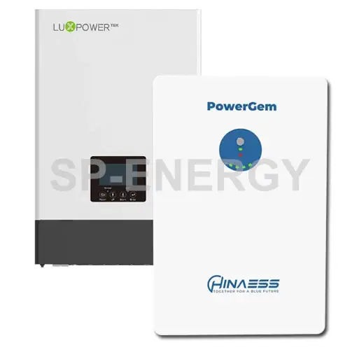 PowerGem 5.12kWh and Luxpower 5KW SNA Inverter.