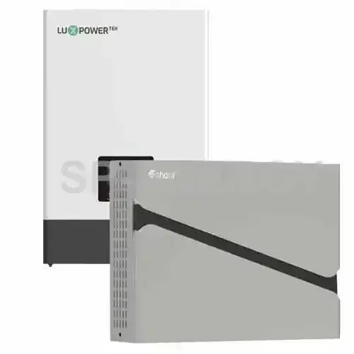 Luxpower 5kW inverter paired with a Shoto 5.12kWh HP10 Box battery for efficient energy storage.
