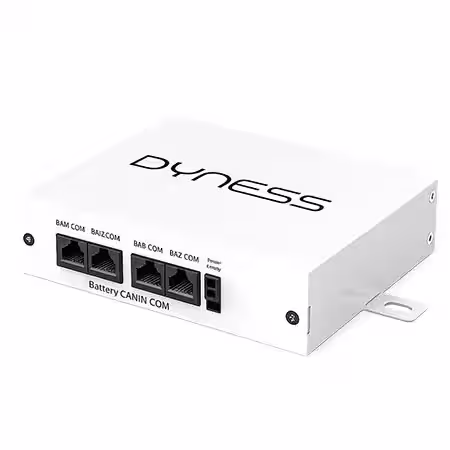 Dyness LV Link-A Communication Box front view with white background and brand logo visible.