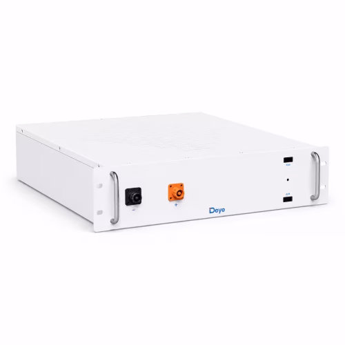 Deye 7.68kWh Lithium Battery BOS-A High Voltage front-facing unit on white background